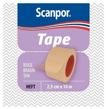 Scanpor Tape, Hudvänlig Tejp, 2,5 cm x 10 m