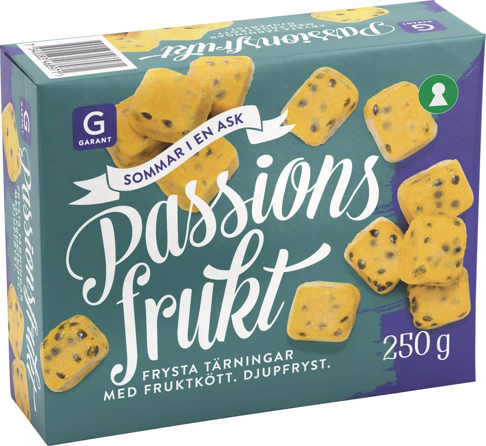 Garant Passionsfrukt Fryst