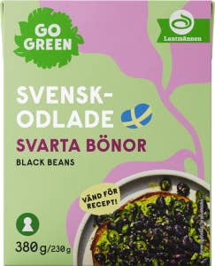 GoGreen Svarta Bönor Svenskodlade