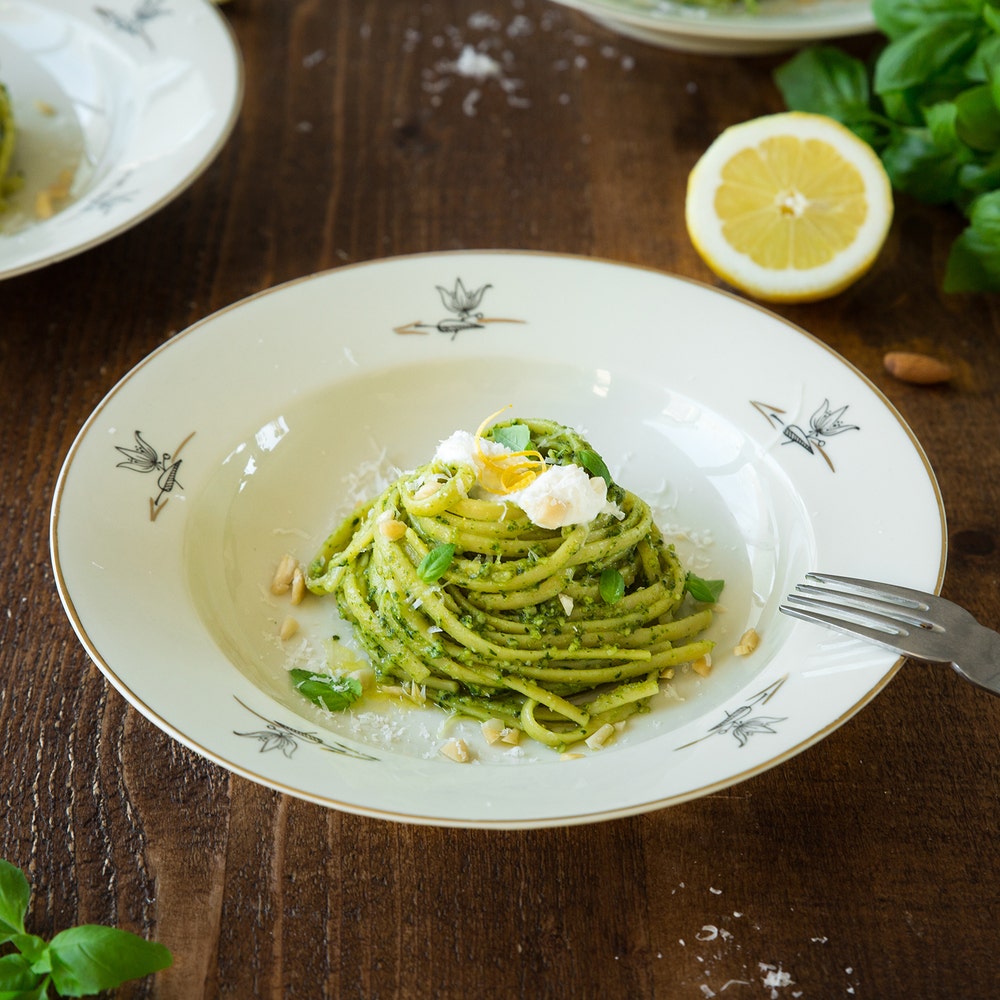Pasta pesto