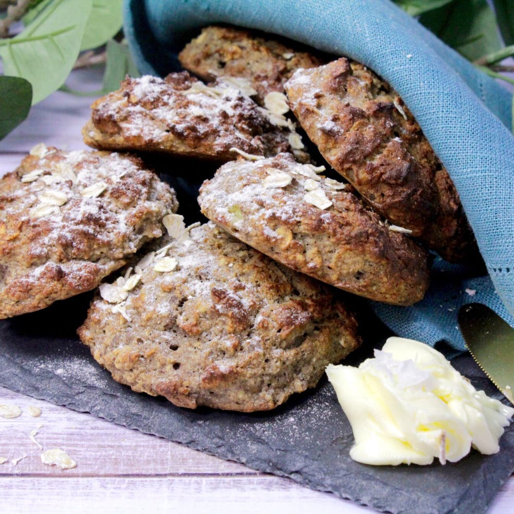 Glutenfria bananscones