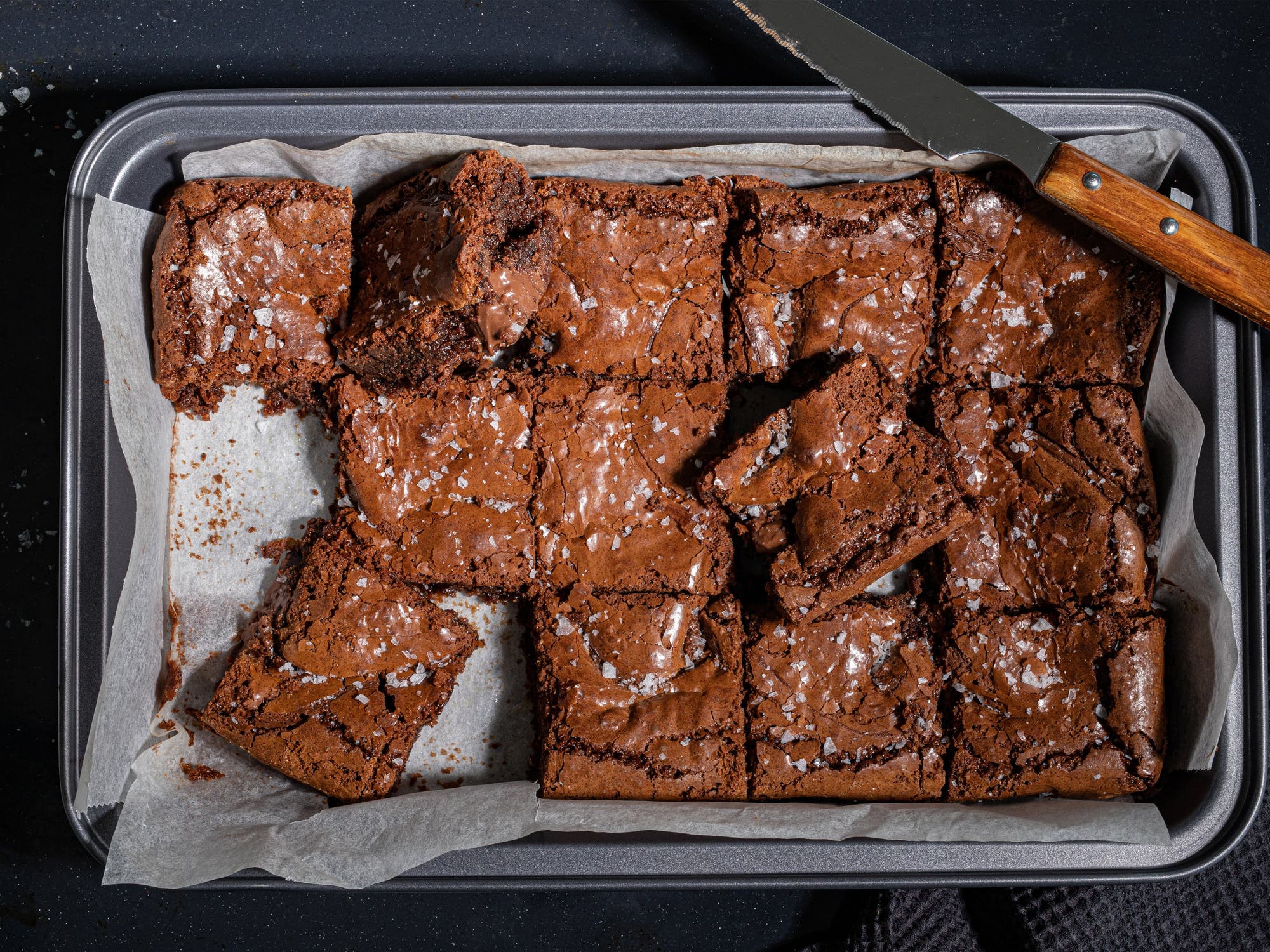 Kladdkakebrownies med nutella