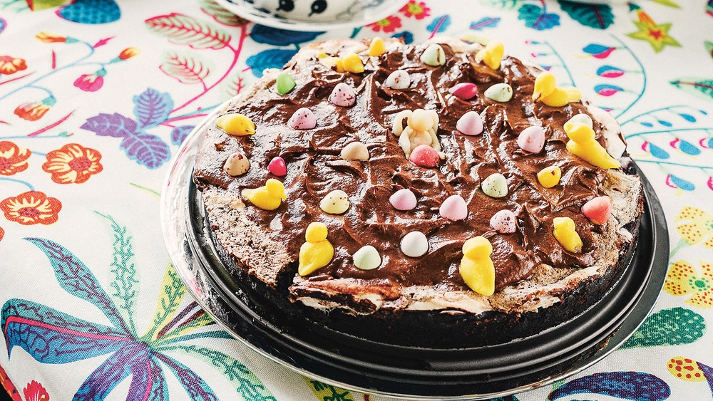 Påskchokladtårta