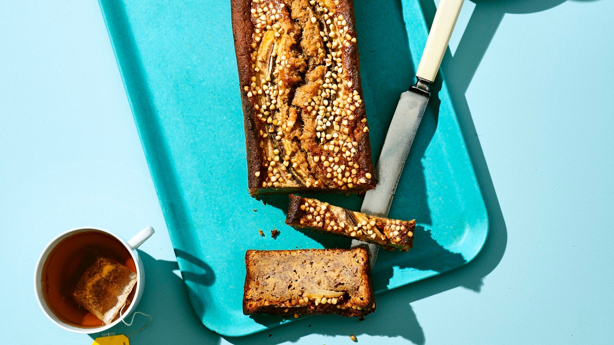 Honung- och banankaka