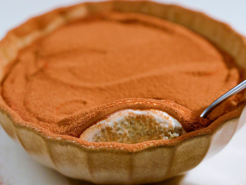 Tiramisu chiapudding