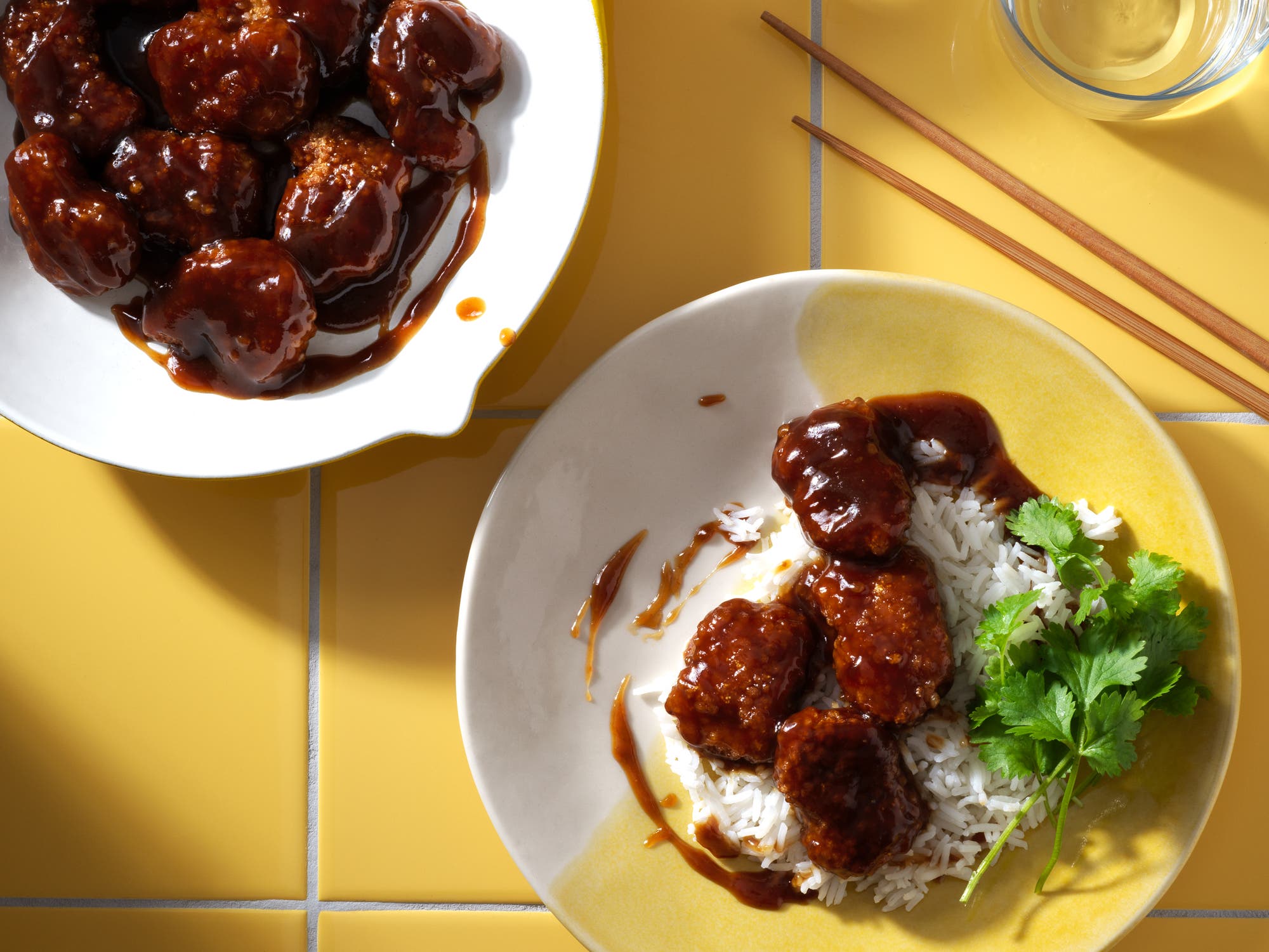Snabb sticky chicken