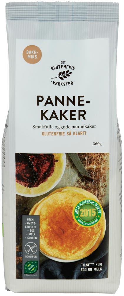 Det Glutenfrie Verksted PannekakeMiks Glutenfri