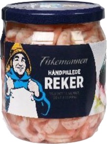 Fiskemannen Reker Håndpillede i lake