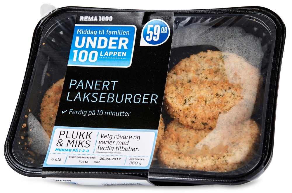 Godehav Panert Lakseburger