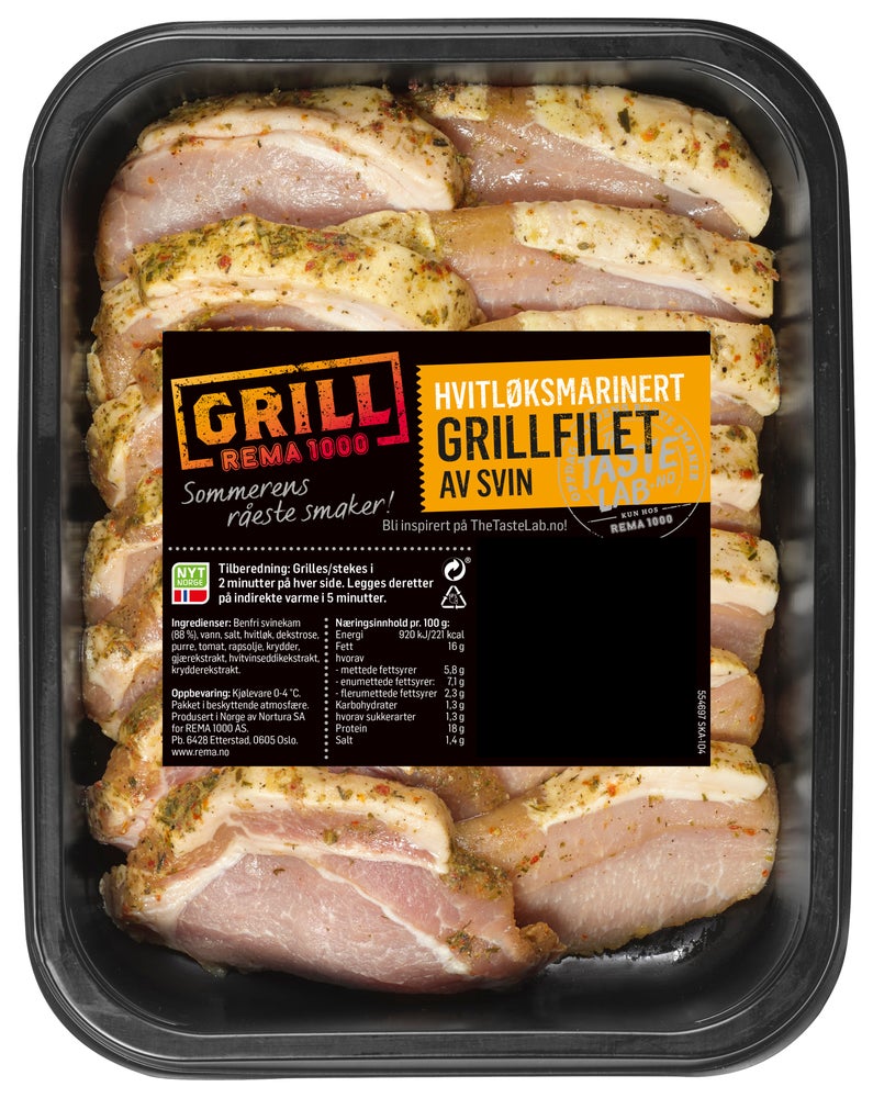 Gilde Svin Grillfilet Hvitløksmar