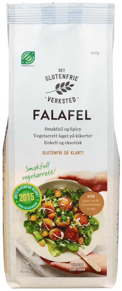 Det Glutenfrie Verksted Falafel Miks Spicy Glutenfri