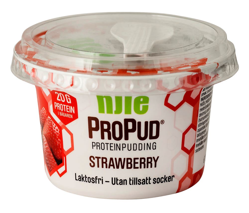 Propud Proteinpudding Jordbær Laktosefri