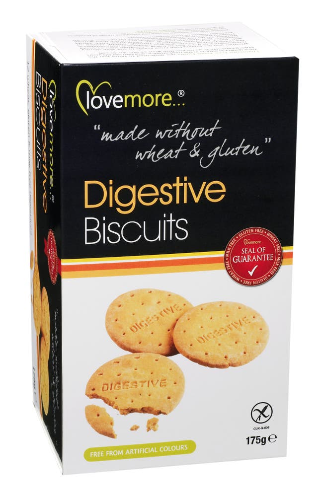 Lovemore Digestive Kjeks Glutenfri