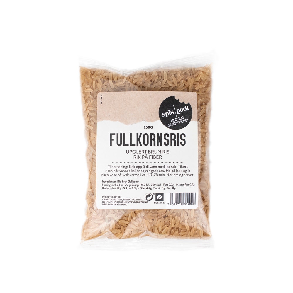 Spis Porsjonspose Fullkornsris