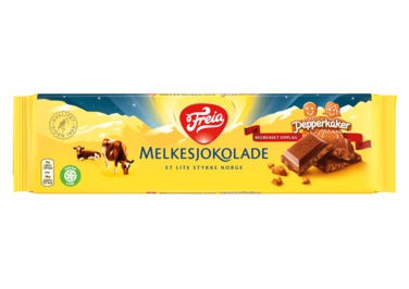 Freia Melkesjokolade med Pepperkaker