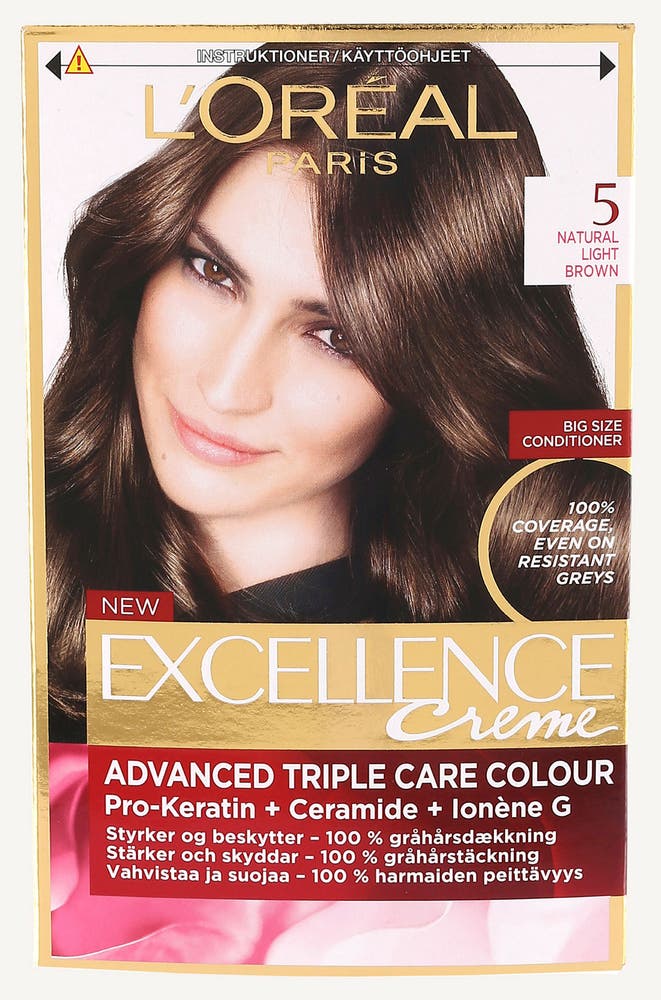 L'Oreal Excellence 5 Lysebrun