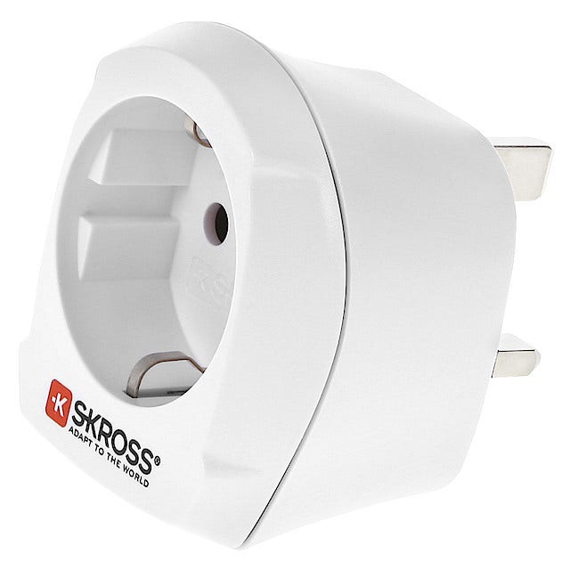 Skross Reiseadapter Europa-UK