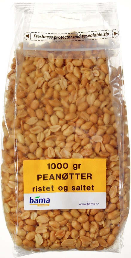 Bama Peanøtter Saltet