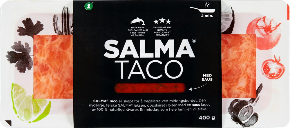 SALMA Taco Med Fersk Tacosaus