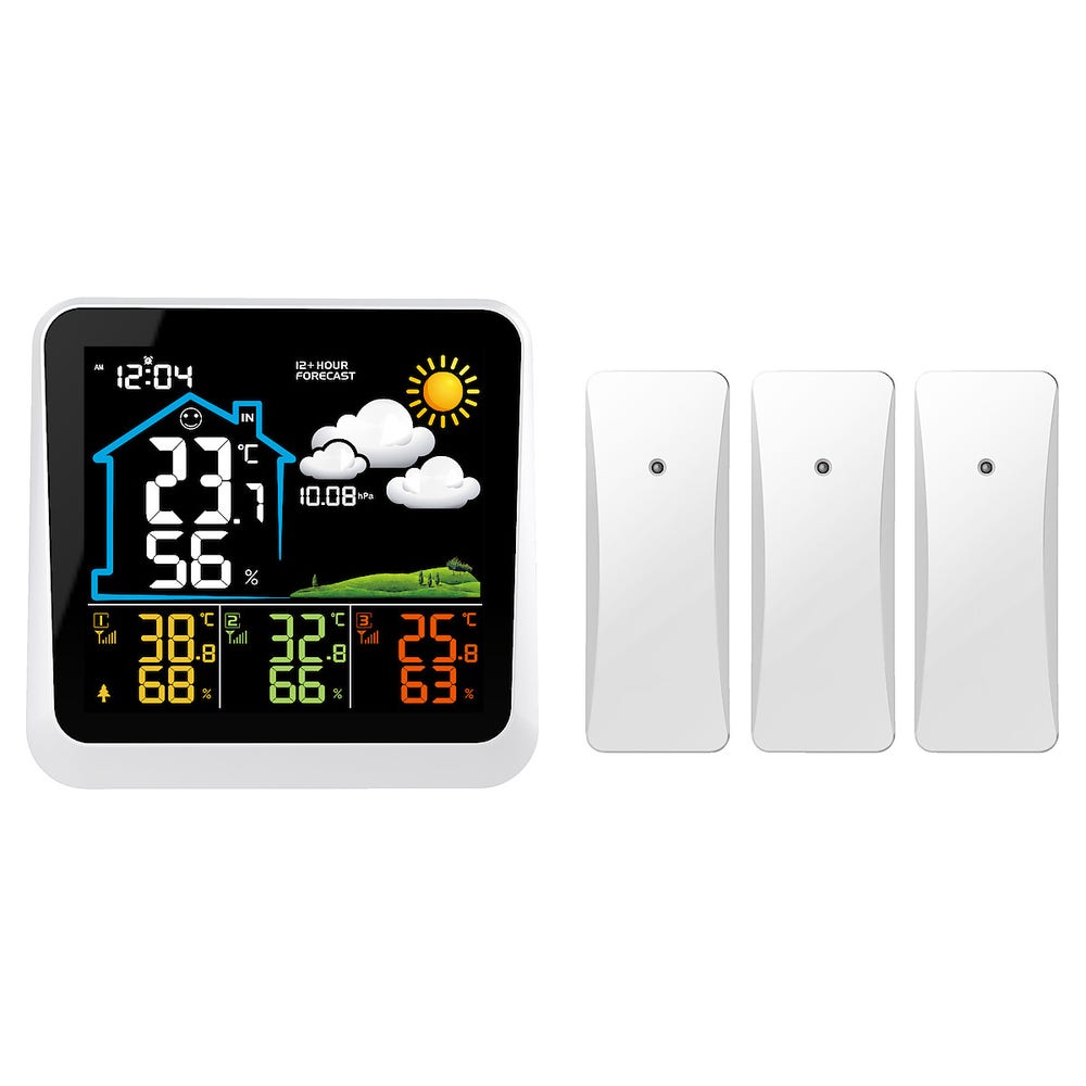 CO/TECH Værstasjon 3 trådløse givere