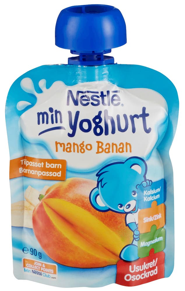 Nestlé Min Yoghurt Mango Fra 6 mnd