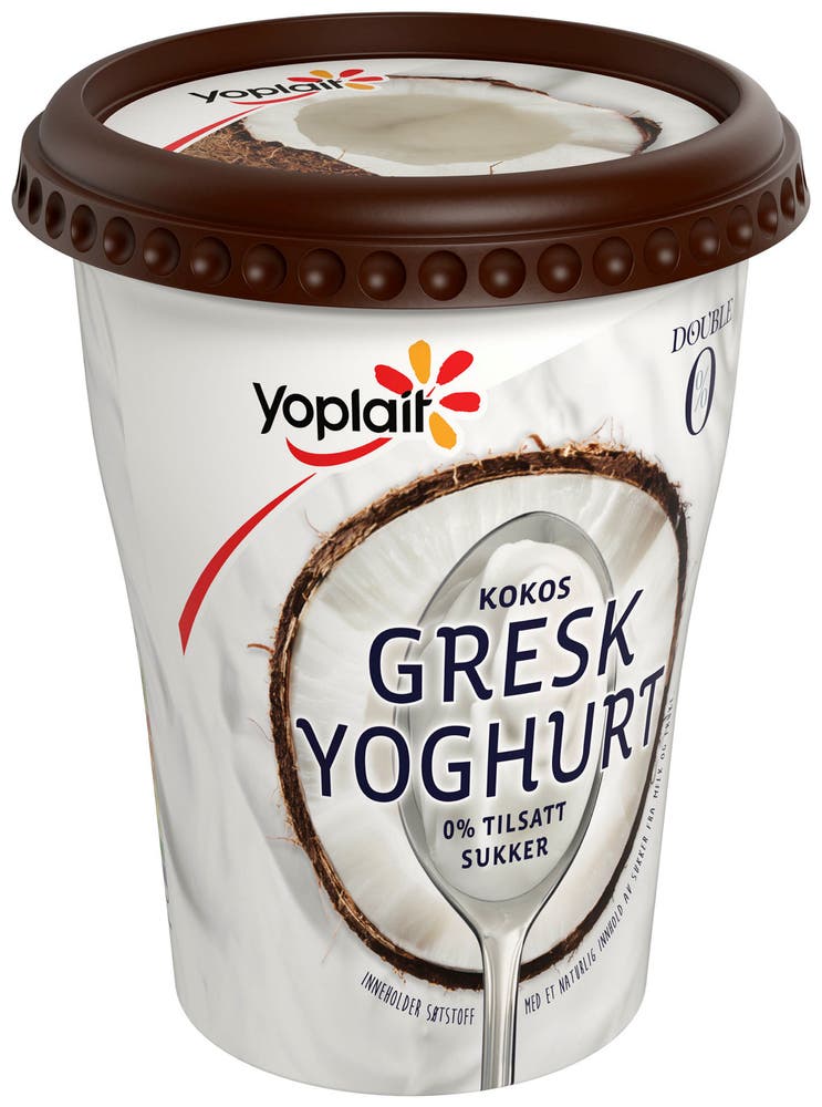 Fjordland Yoplait 00% Ekte Gresk Kokos
