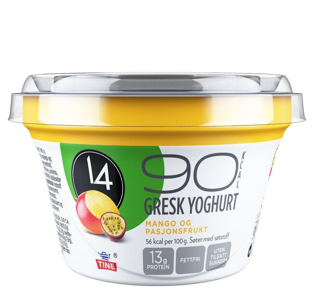 Tine 14 Gresk Yoghurt Mango & Pasjonsfrukt