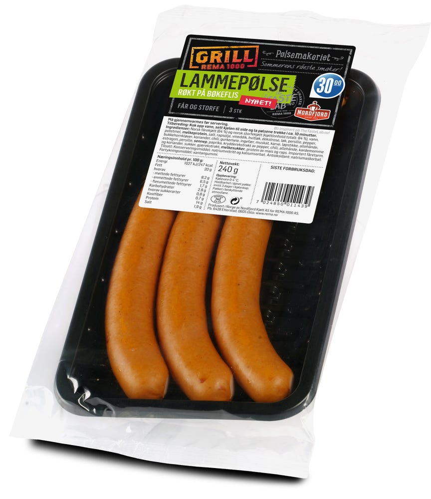 Nordfjord Lammepølse