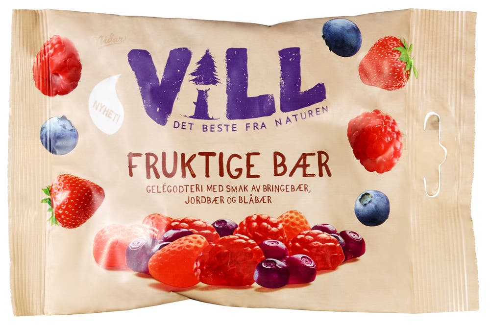 Vill Nidar Vill Fruktige Bær
