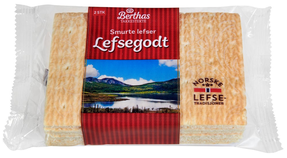 Berthas Lefsegodt 2 stk