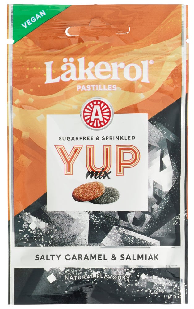Läkerol YUP Salty Caramel Salmiak Mix