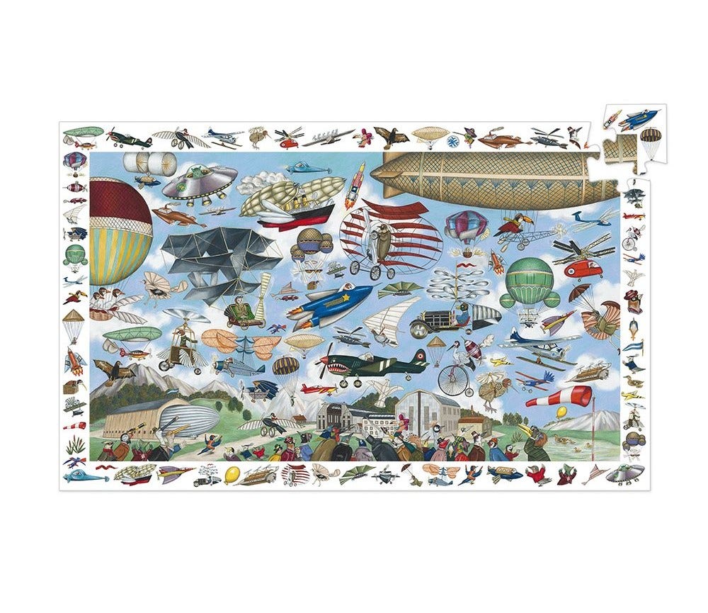 Sprell Observasjonspuslespill Luftfartøy