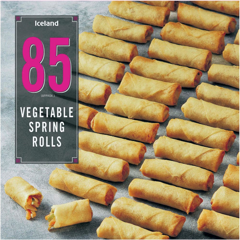 Iceland Vårruller med Grønnsaker 85 stk