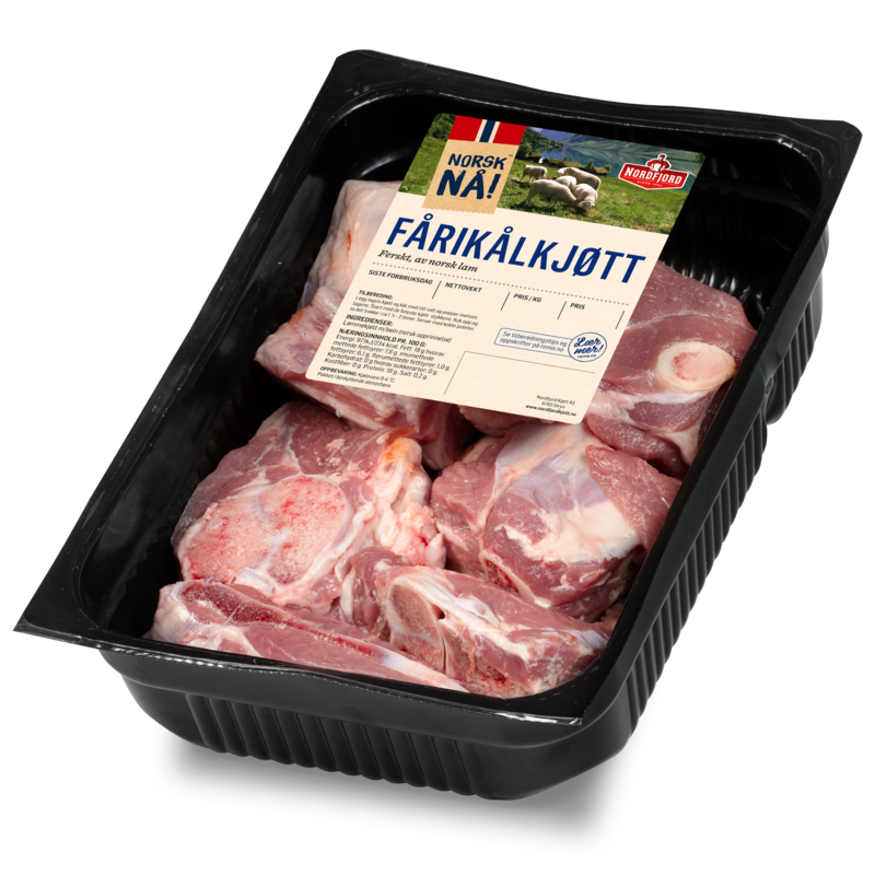 Nordfjord Ferskt Fårikålkjøtt av Lam