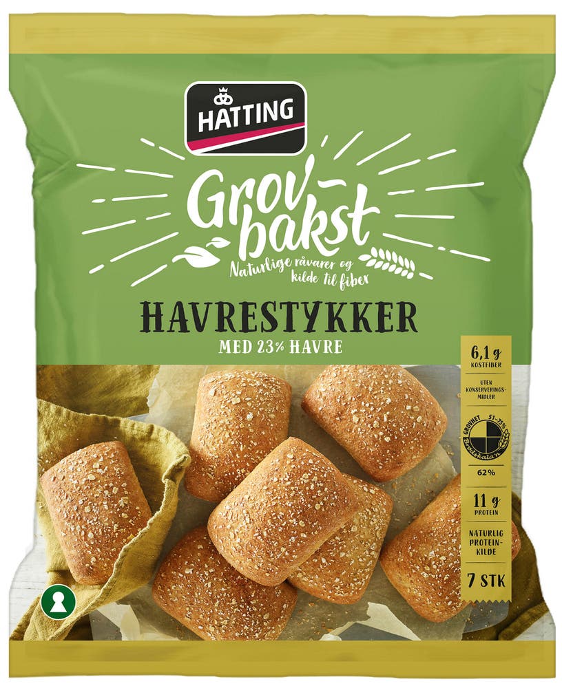 Hatting Havrestykker 7 stk