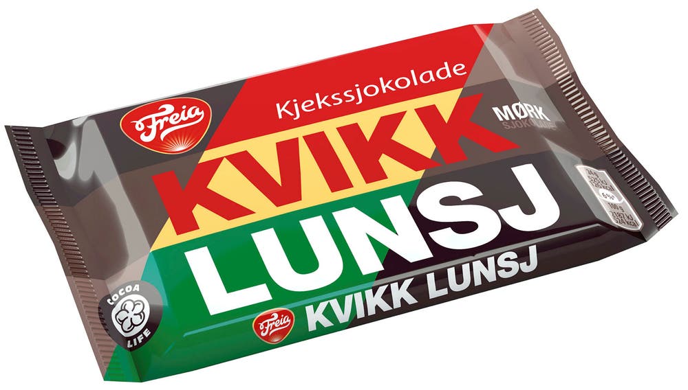 Freia Kvikk Lunsj Mørk