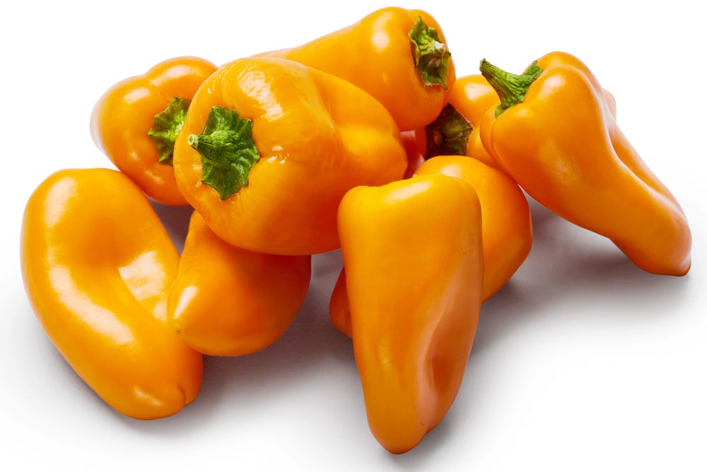 Miljøgartneriet Gul mini Paprika, Ekstra Søte Norge