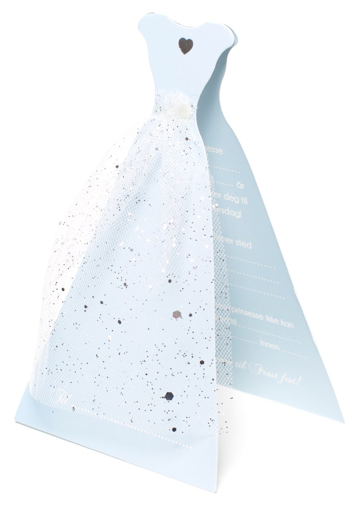 FestligeTing Frost-Inspirerte Invitasjoner Konvolutter Inkludert