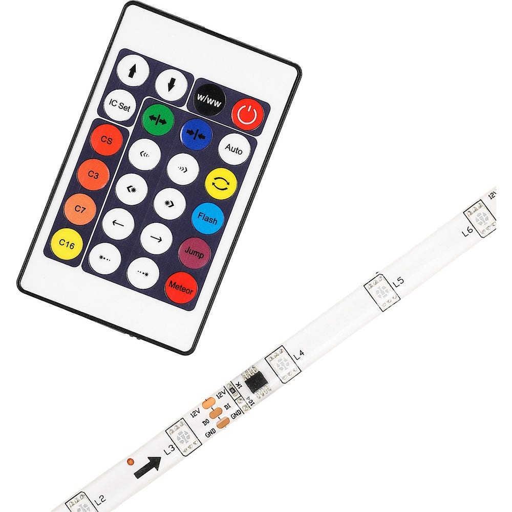 Digital LED Strip Light Til innendørs bruk, 3meter