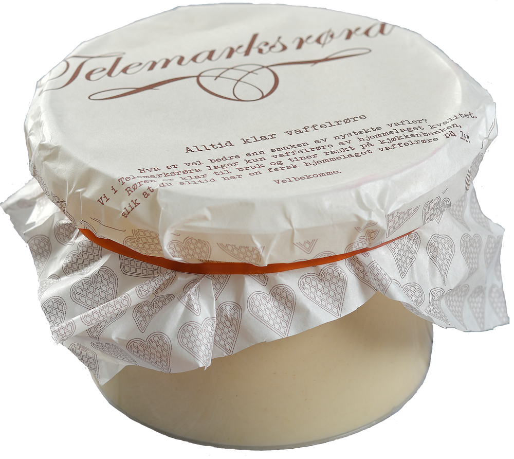 Telemarksrøra Fin vaffelrøre i beger