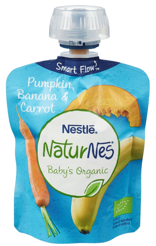 Nestlé Min Grønnsak Smoothie Gresskar & Gulrot, Økologisk