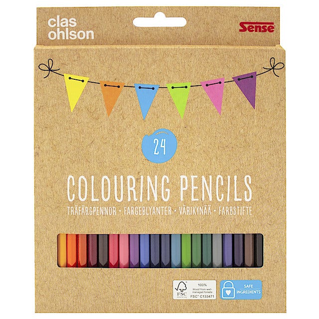 Clas Ohlson Fargeblyanter FSC