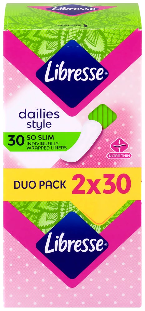 Libresse Truseinnlegg So Slim Duo