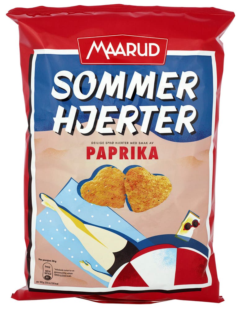 Maarud Sommerhjerter Paprika