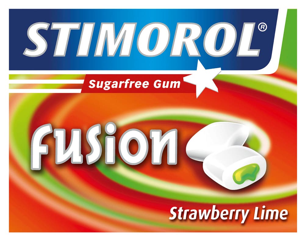 Stimorol Fusion Strawberry Lime