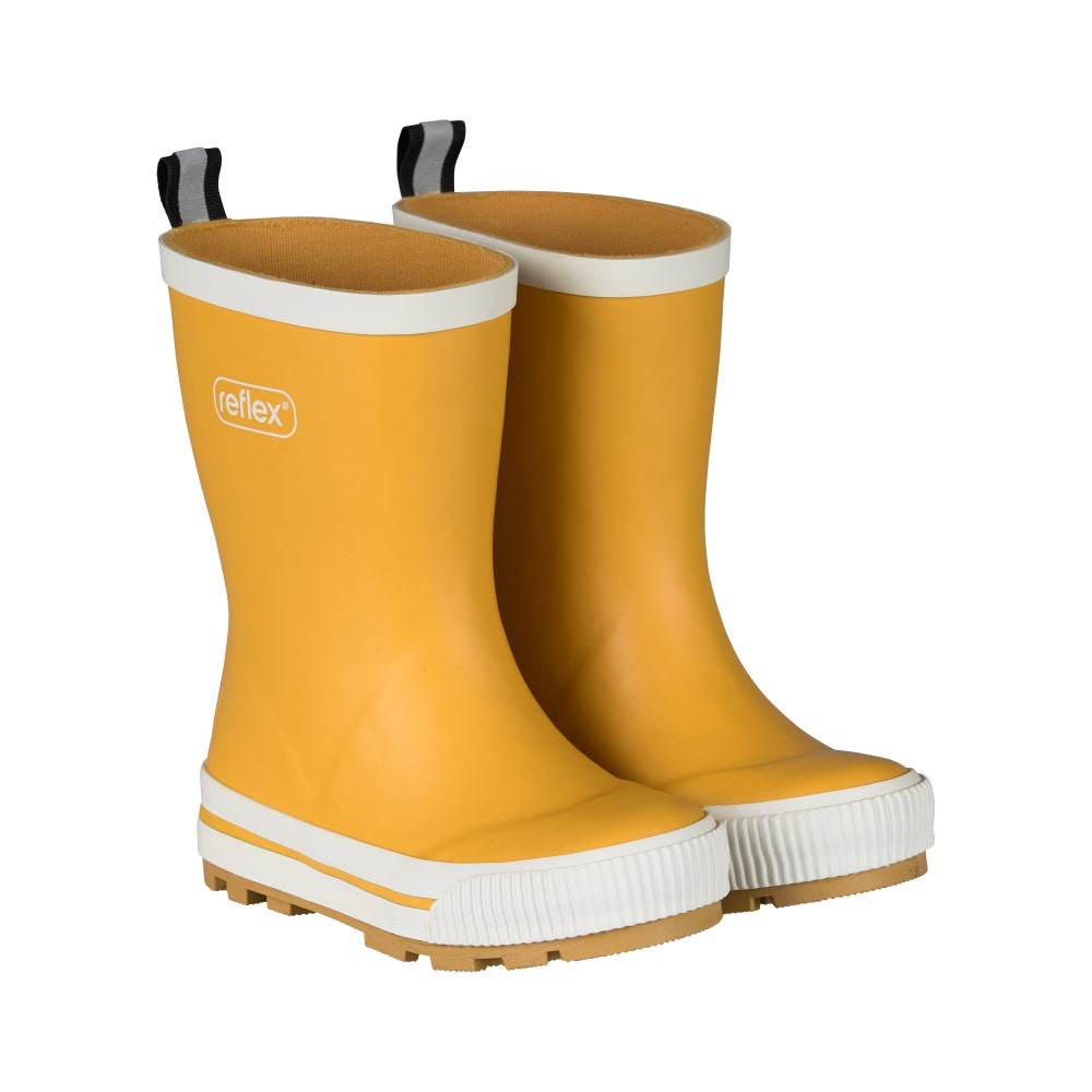 Reflex Gummistøvler Gul Størrelse 28