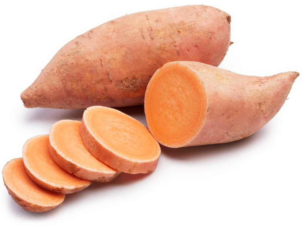 Søtpotet i Beger Spania, USA