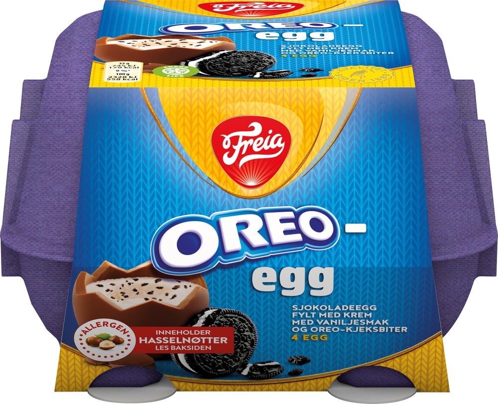 Freia Oreo Egg Fylte 4 stk