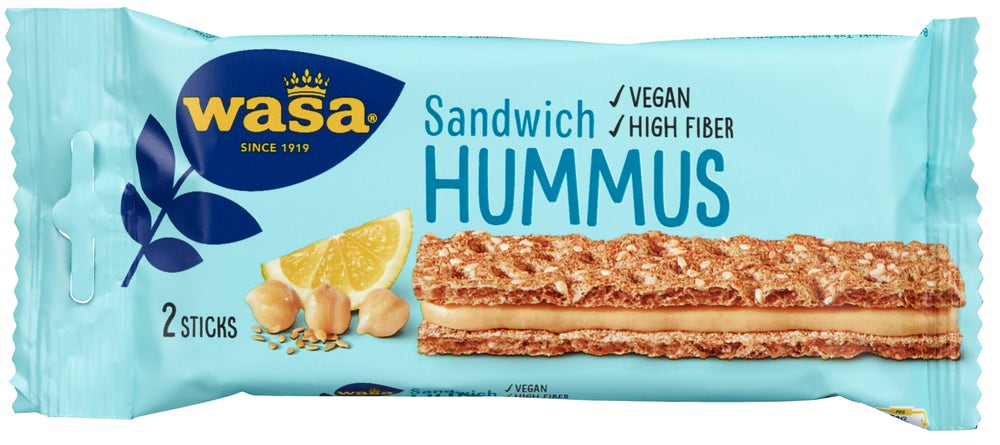 Wasa Sandwich Hummus