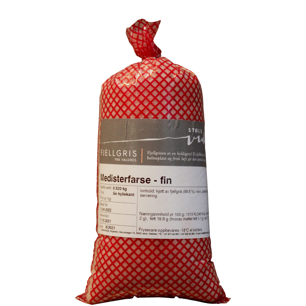 Stølsvidda Medisterfarse av Fjellgris